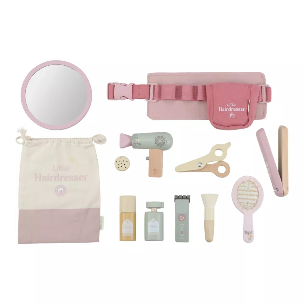 Contenuto del Set da Parrucchiere Rosa Little Dutch
