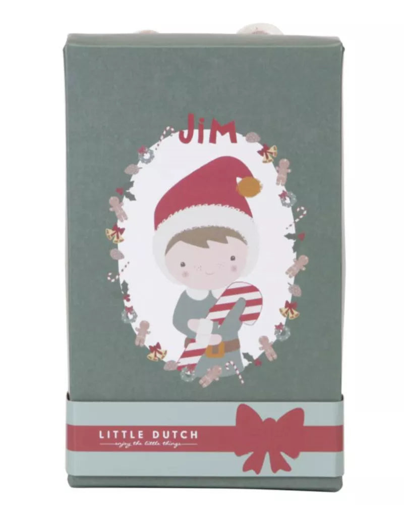 Confezione della Bambola Jim Natalizia 35 cm Little Dutch