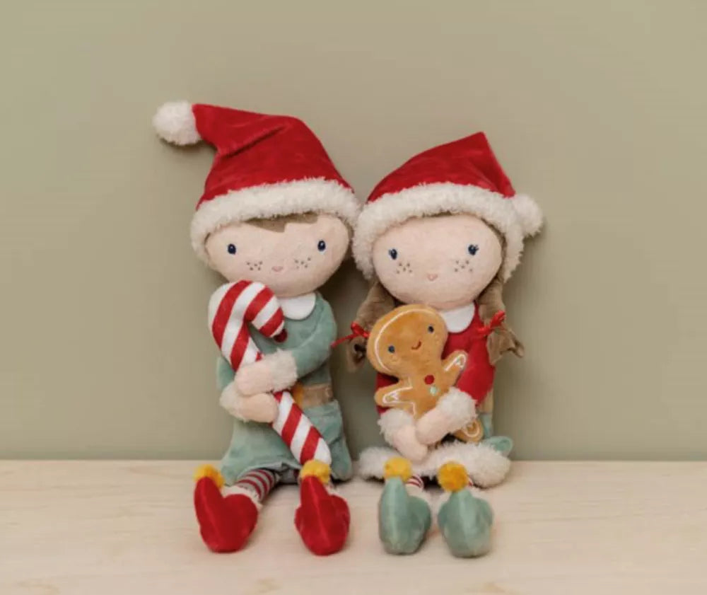 Bambola Jim Natalizia 35 cm Little Dutch in Compagnia della Bambola Rosa