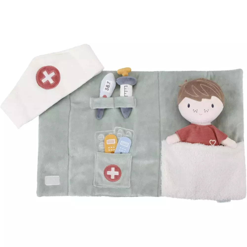 Contenuto del Playset Dottore Little Dutch