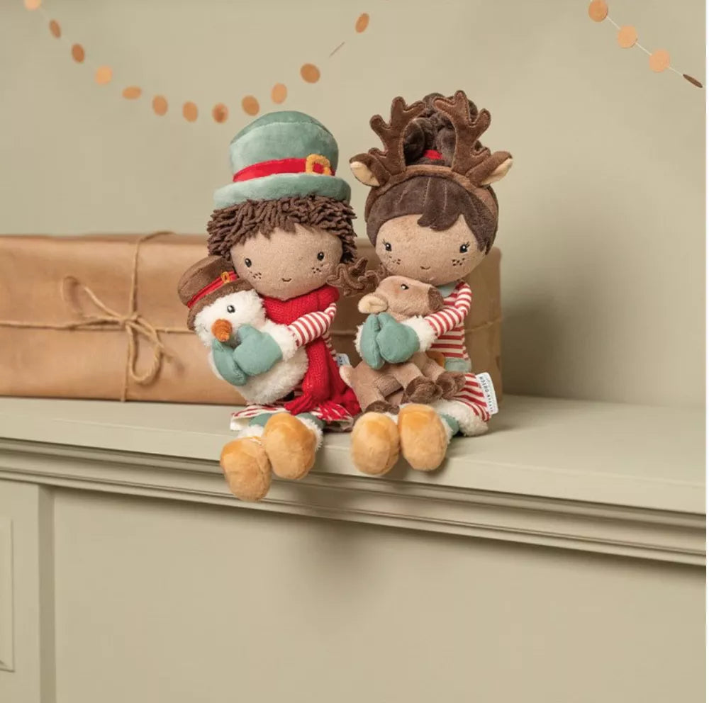 Bambola Natalizia Evi Little Dutch con la Bambola Natalizia Jake