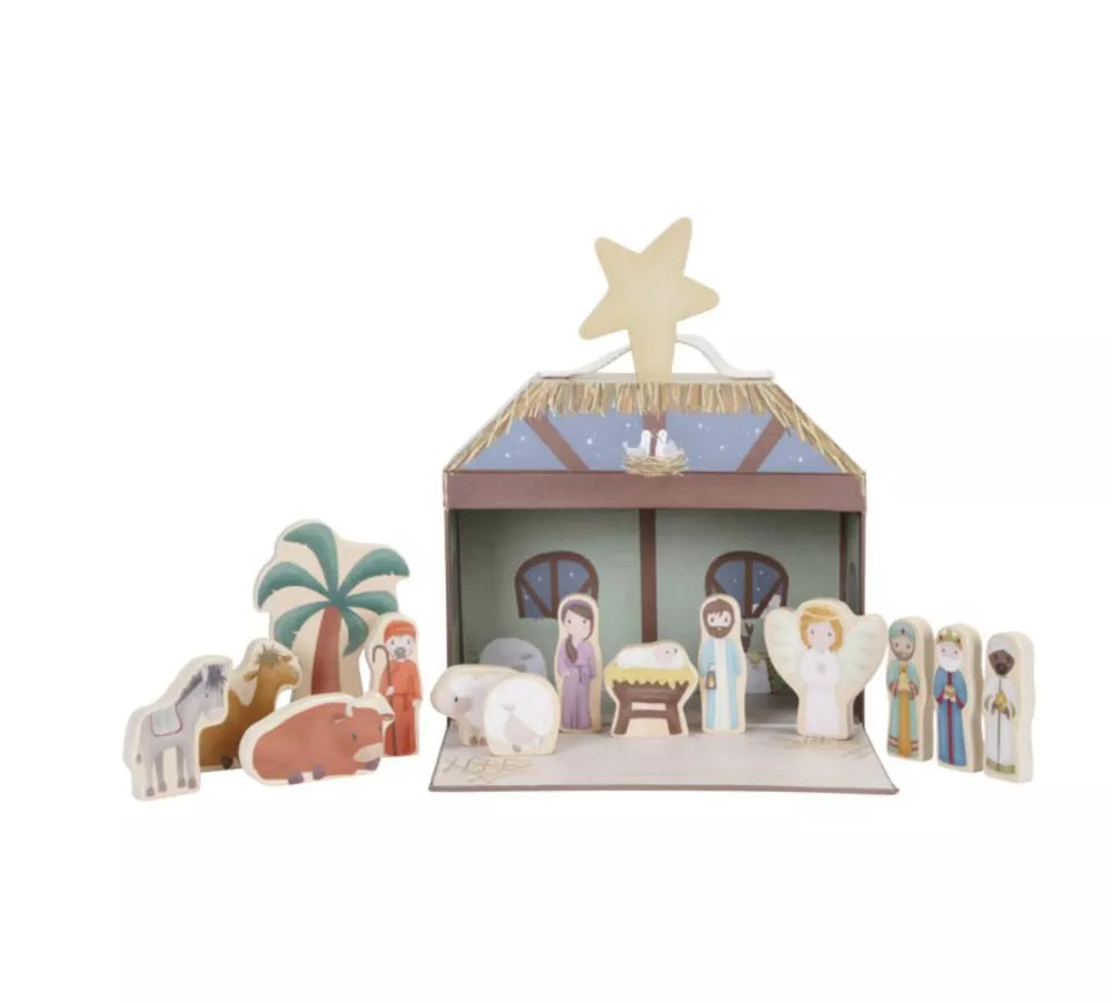 Valigetta Gioco Natività Little Dutch con Personaggi disposti diversamente