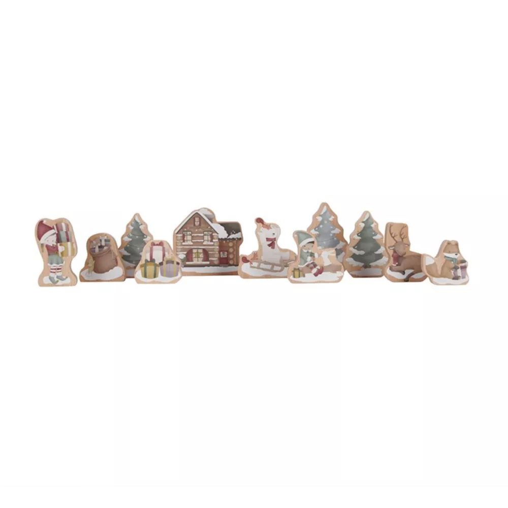 Soggetti della Pista del Trenino Natalizia Little Dutch