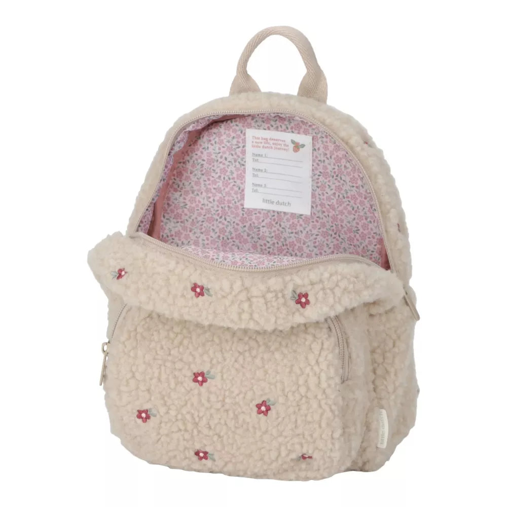 Zainetto Teddy Sabbia Little Dutch aperto