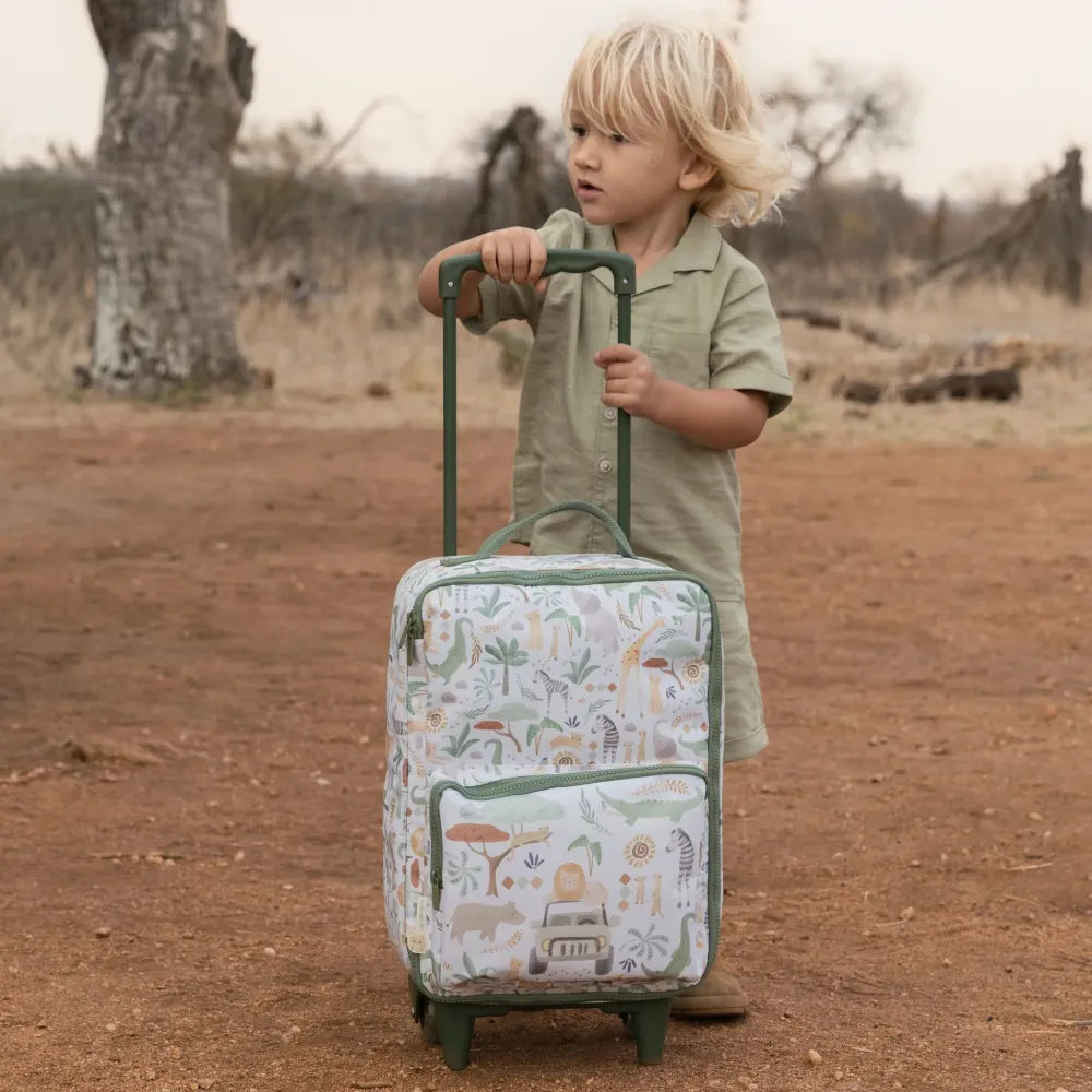 Valigia Safari Friends Little Dutch con Bimbo che la Usa