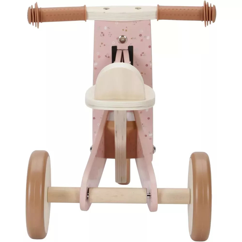 Triciclo in Legno Little Dutch Rosa retro