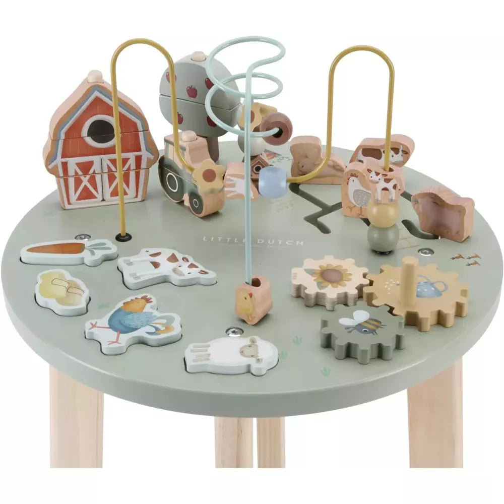 Dettaglio del Tavolino Multiattività Little Dutch Little Farm