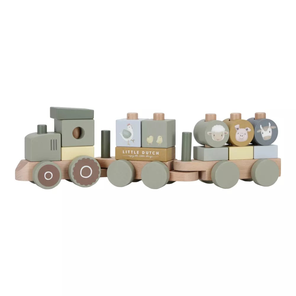 Trenino Impilabile Little Dutch Little Farm