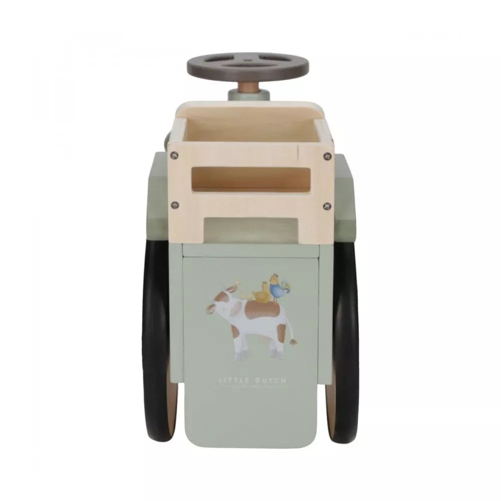 Retro del Trattore Cavalcabile Little Dutch