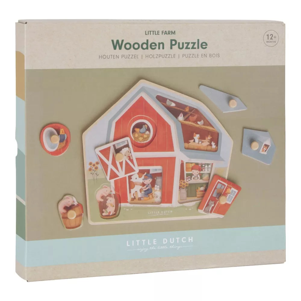 Confezione del Puzzle a Incastro Little Dutch Little Farm