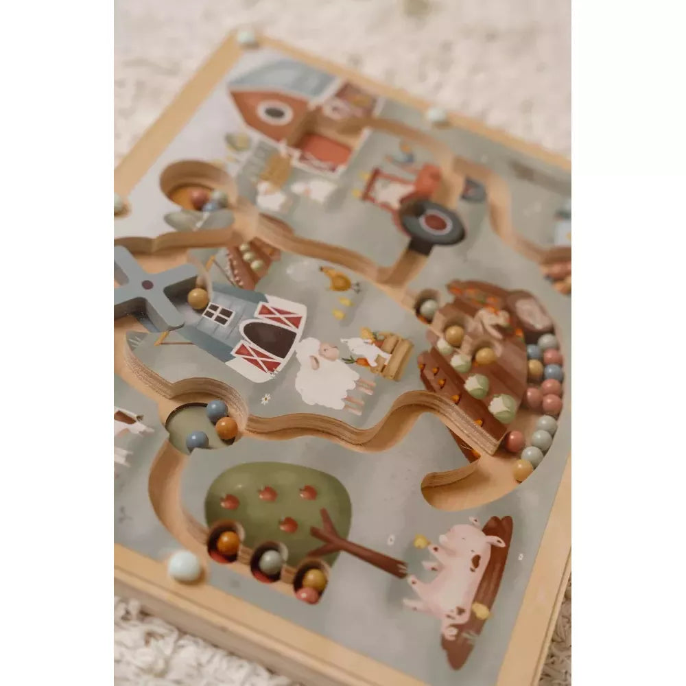 Labirinto Magnetico Little Dutch Little Farm dettaglio percorso