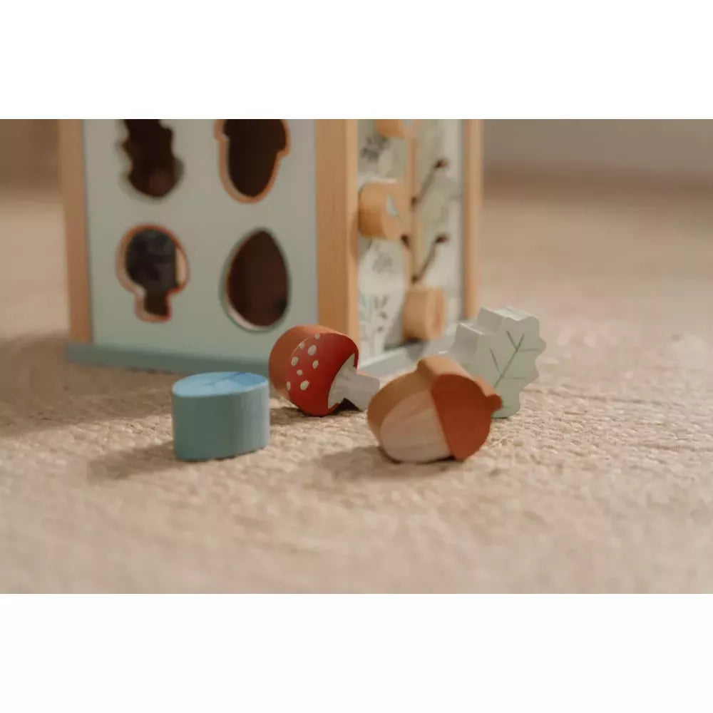 Forme a incastro del Cubo Multiattività Little Dutch Forest Friends