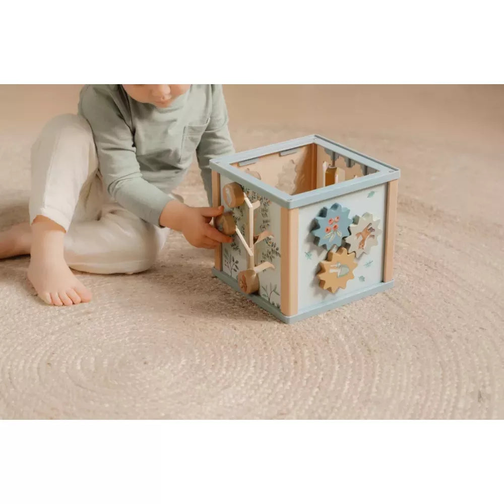 Cubo Multiattività Little Dutch Forest Friends aperto sopra