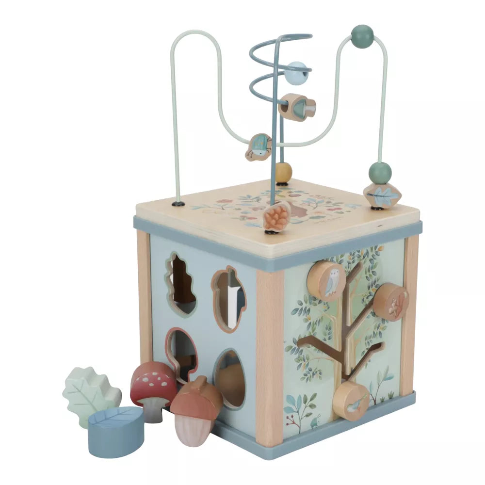 Cubo Multiattività Little Dutch Forest Friends con le forme