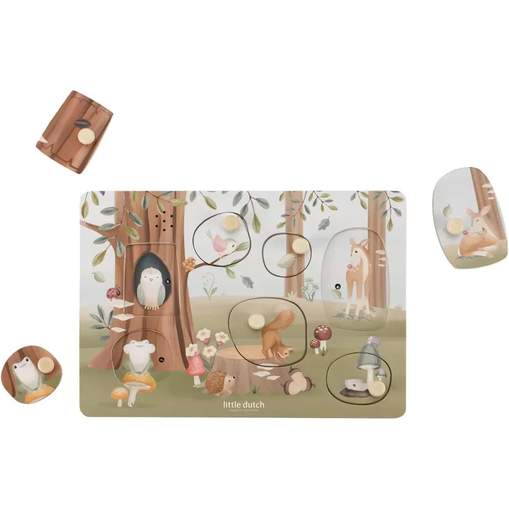 Esempio Puzzle Sonoro Little Dutch Forest Friends