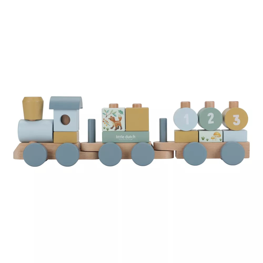 Trenino Impilabile Little Dutch Forest Friends