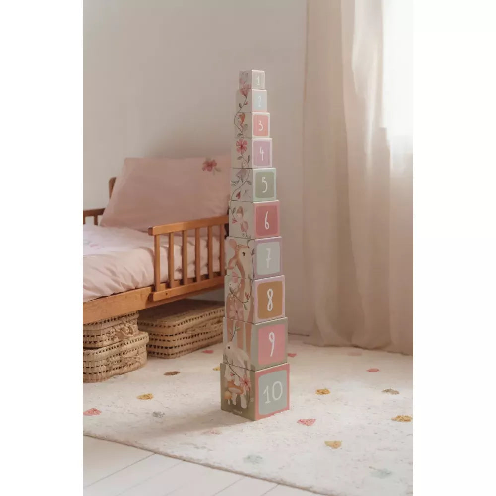 Cubi Impilabili Little Dutch Fairy Garden impilati in cameretta