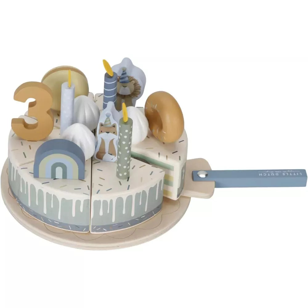 Esempio della Torta di Compleanno Blu Little Dutch