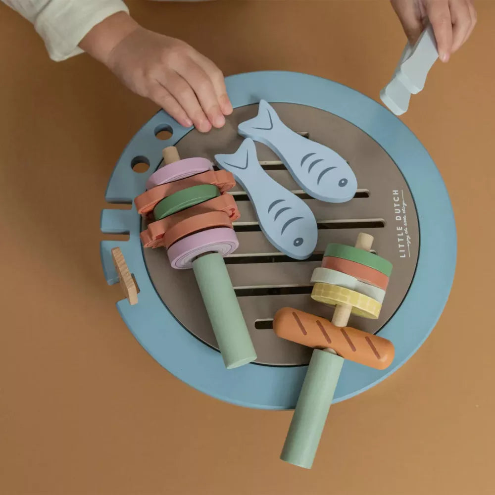 Set Barbecue Little Dutch visto dall'alto