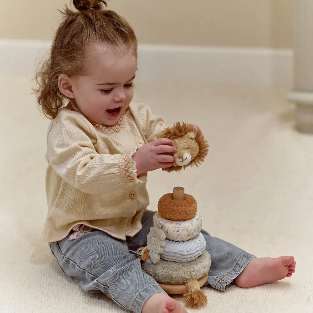 Impilabile Morbido Safari Friends Little Dutch con Bimba