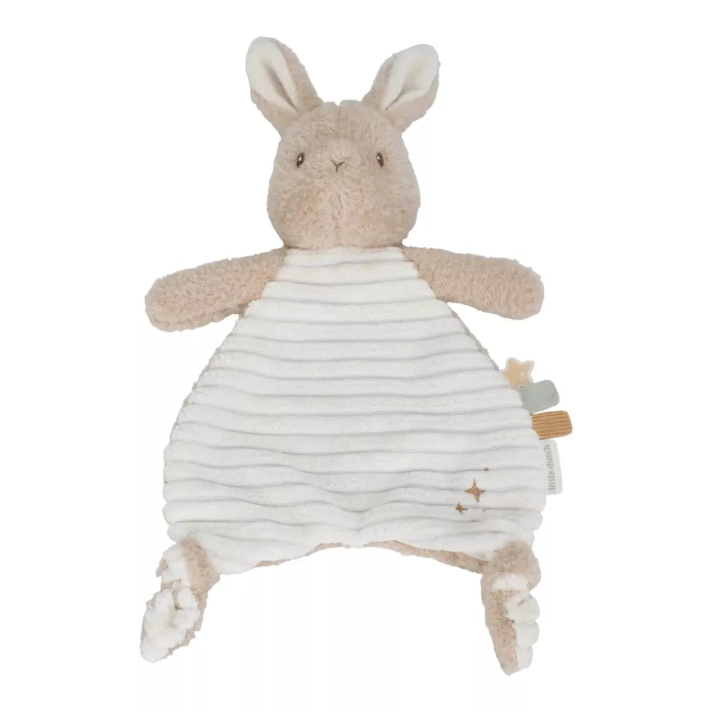 Doudou Coniglietto Beige Little Dutch di fronte
