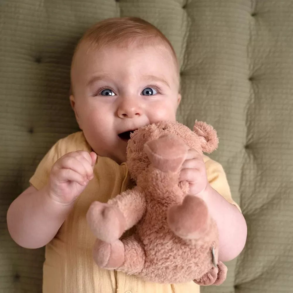 Bambino con il Peluche Maialino Little Dutch 17 cm