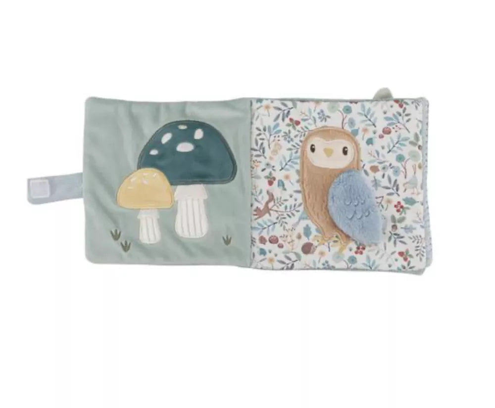 Libro in Stoffa Forest Friends Little Dutch Pagina con Gufo
