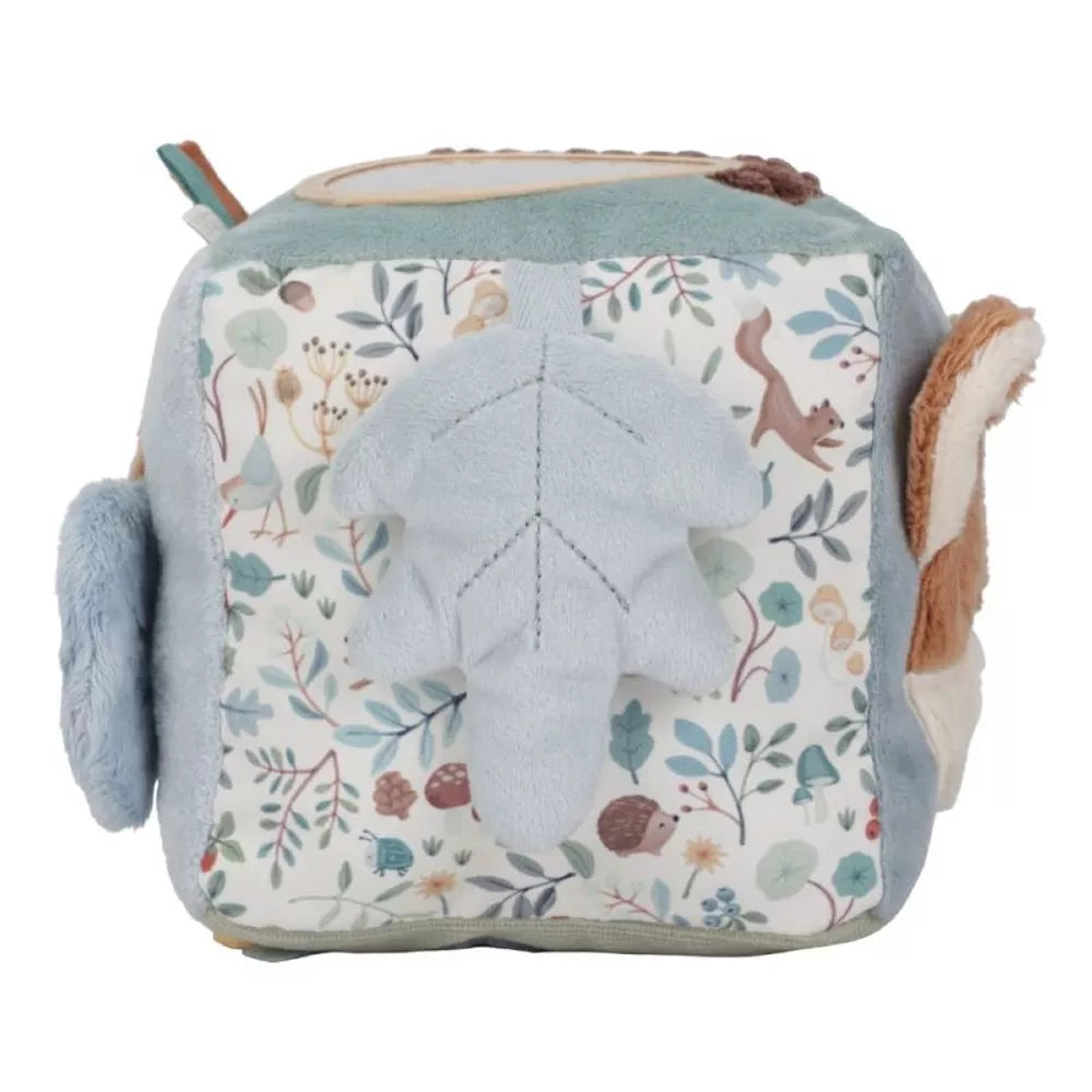 Cubo Morbido Forest Friends Little Dutch Lato con Foglia