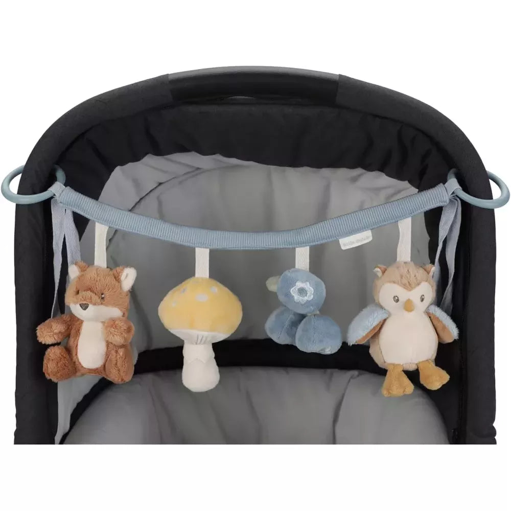 Gioco da Passeggino Little Dutch Forest Friends dettaglio agganci