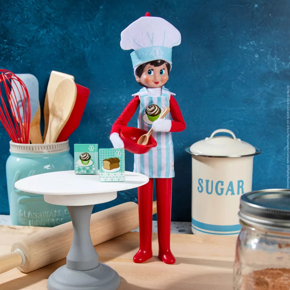 Elfo indossa il Set da Chef The Elf on the Shelf