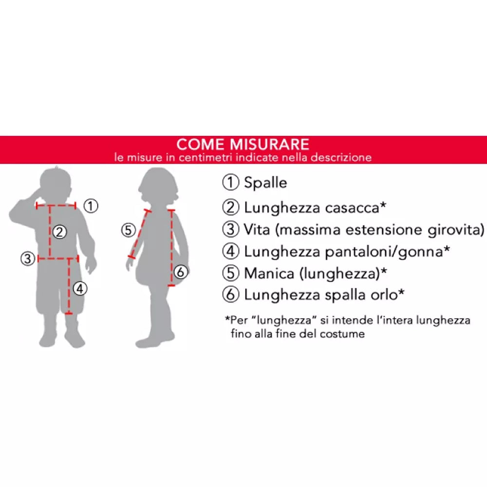 Come misurare i Costumi Veneziano
