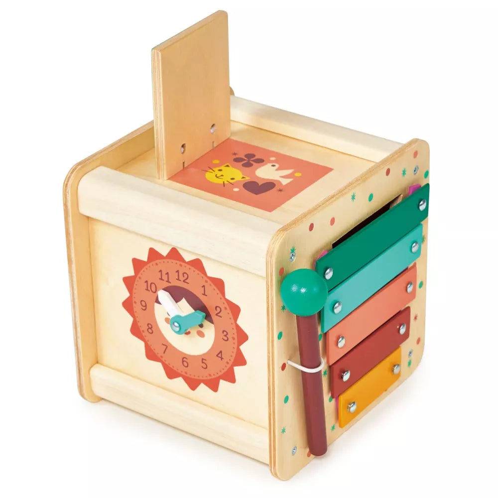 Cubo Attività Mentari con Finestrella aperta