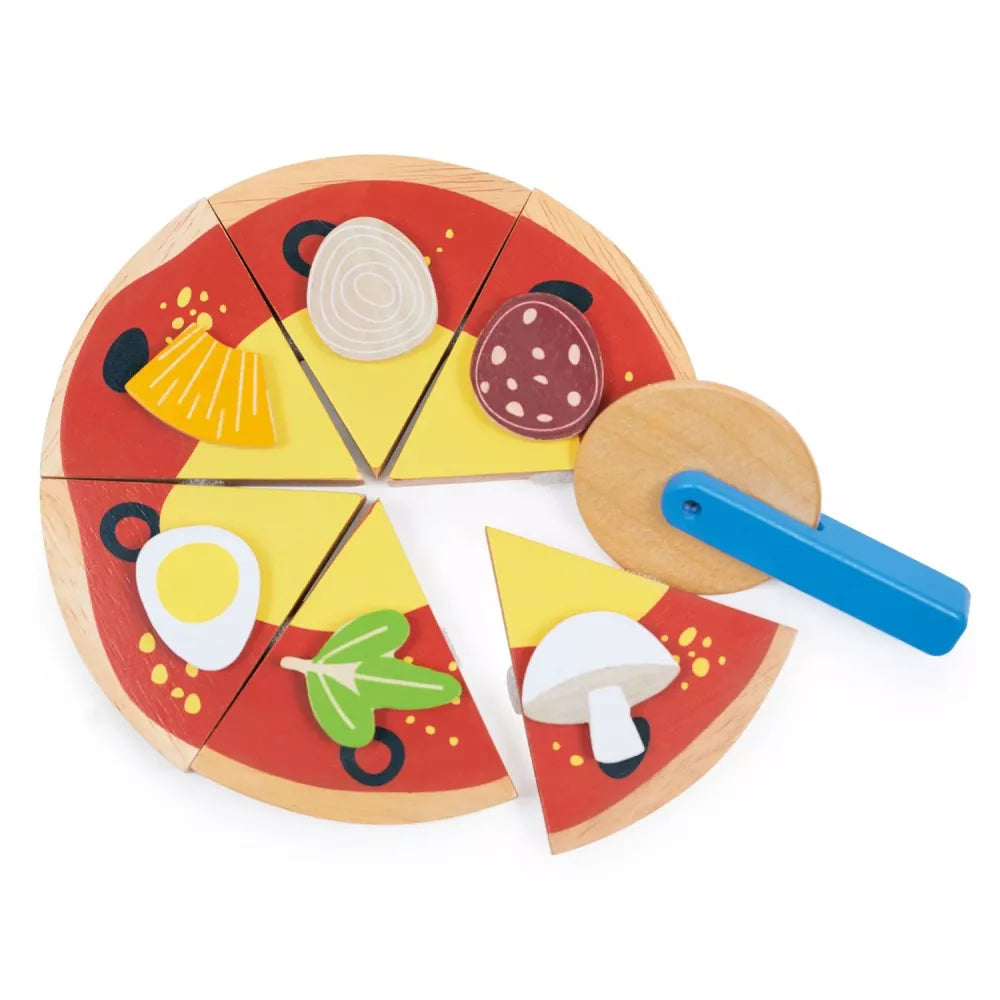 Pizza Mentari dall'alto
