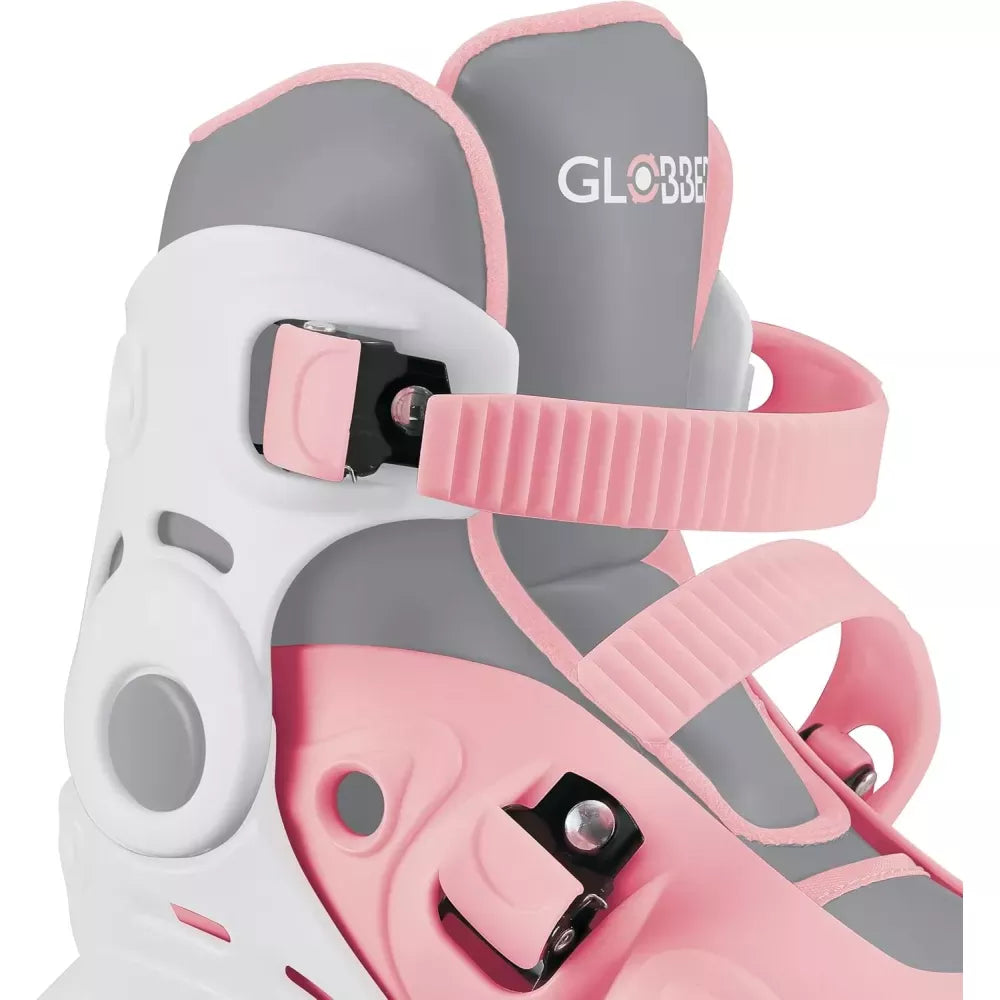 Pattini Evolutivi Globber Rosa Pastello chiusura