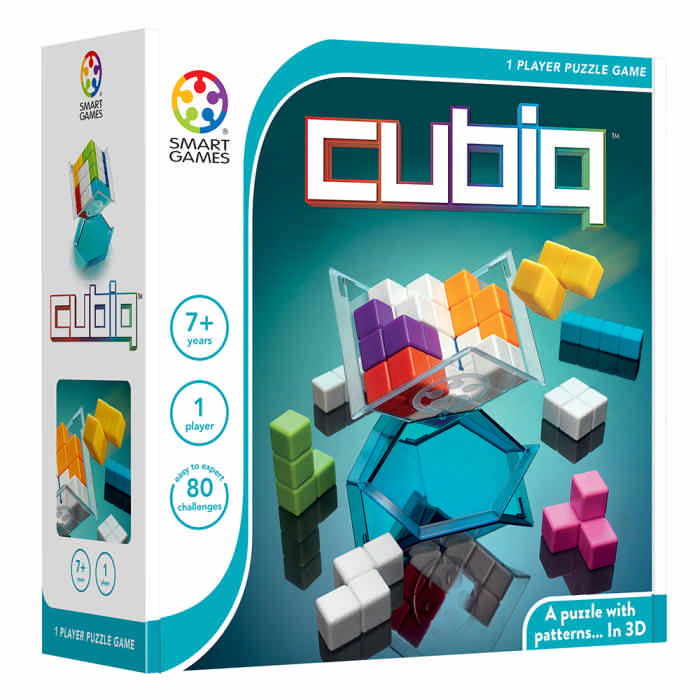 Confezione di Cubiq Smart Games