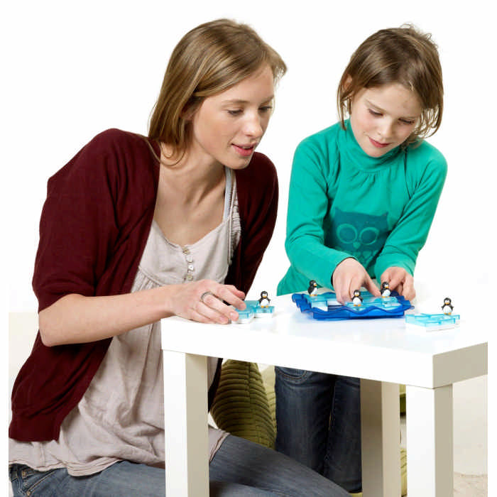 Pinguini sul Ghiaccio ragazze che giocano