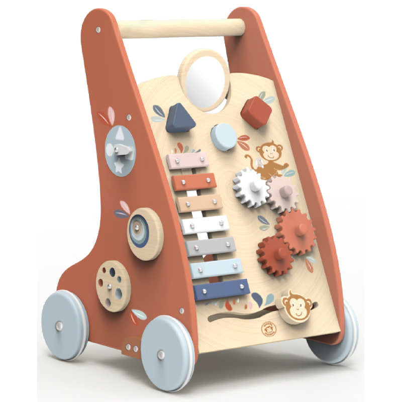 Carrellino Primi Passi Multiattività Speedy Monkey