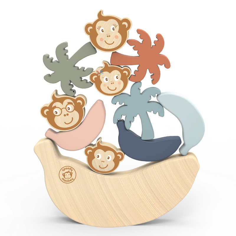 Gioco di Equilibrio Scimmiette Speedy Monkey