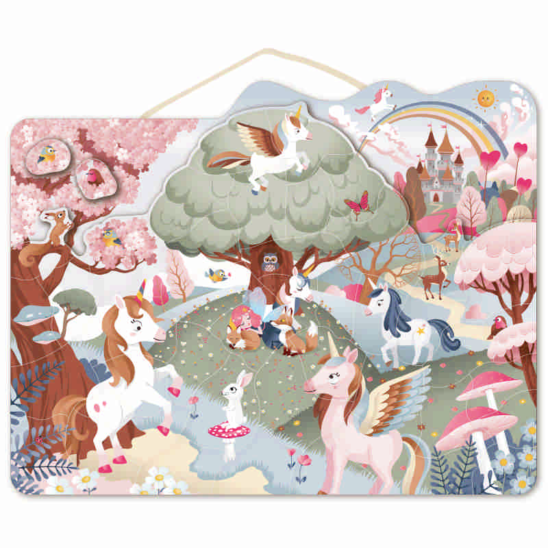 Puzzle Magnetico Unicorni 48 pz. Speedy Monkey