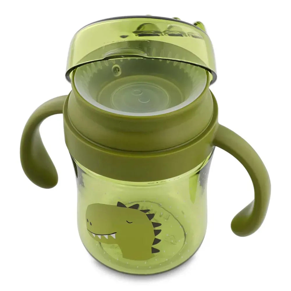 Tazza d'Apprendimento Antigoccia Trixie Mr. Dino aperta