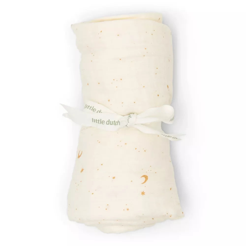 Mussola della Gift Box Little Dutch Moon and Stars
