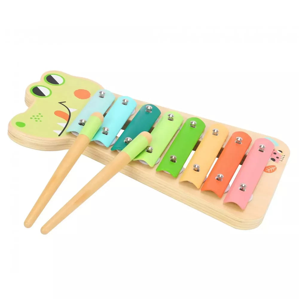 Xilofono Coccodrillo Tooky Toy