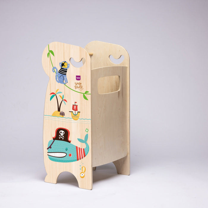 ts14 2 torre montessori tuco in legno pirati