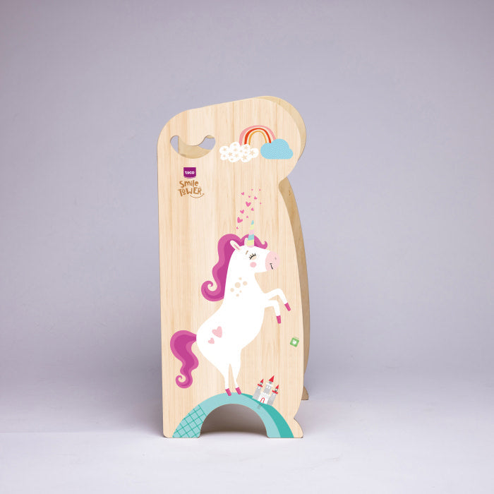 ts14 torre montessori tuco in legno principesse