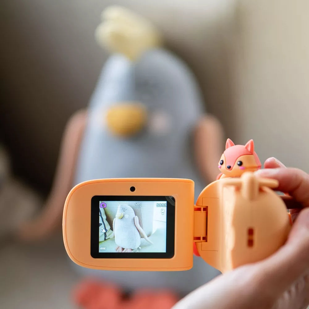 Videocamera Zoo Video The Zoofamily Volpe in uso