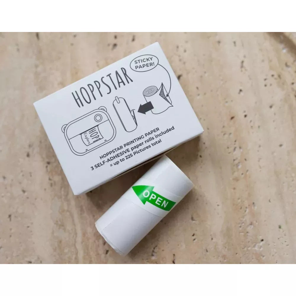 Carta Adesiva per Fotocamera Hoppstar rotolo da aprire