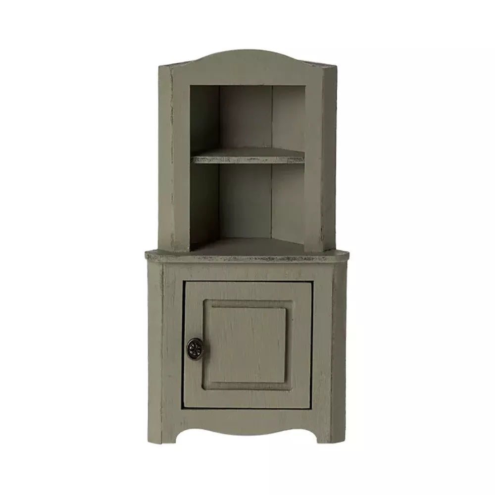 Credenza ad Angolo Verde Chiaro Topo Maileg