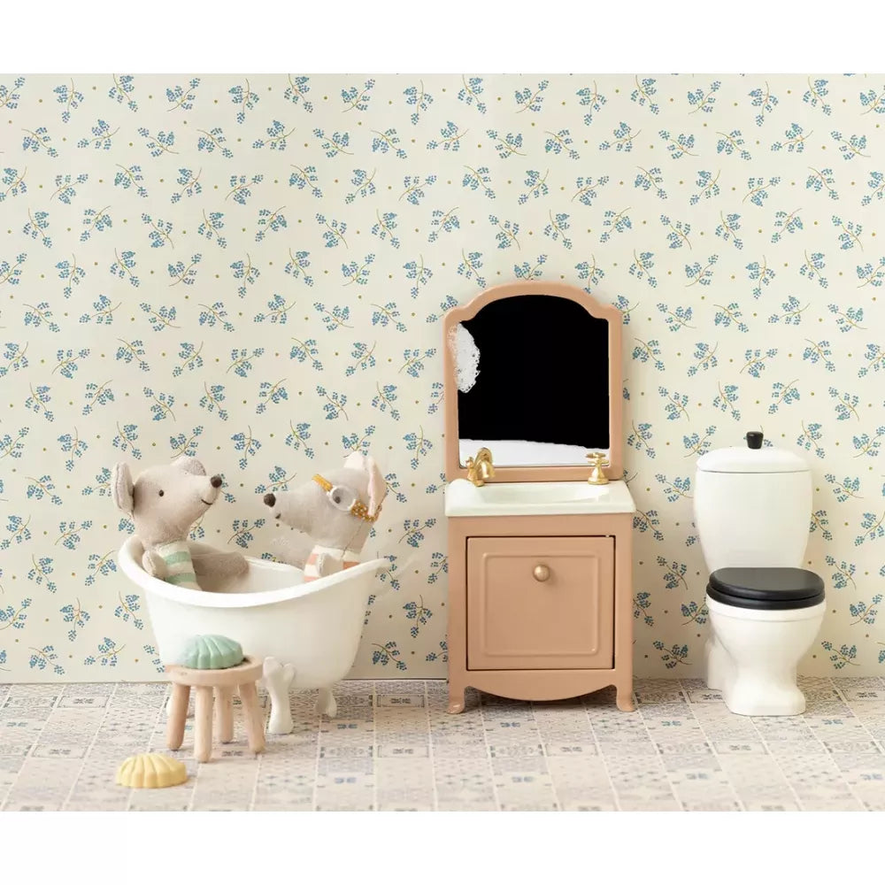 Esempio della Toilette Bianca Topo Maileg