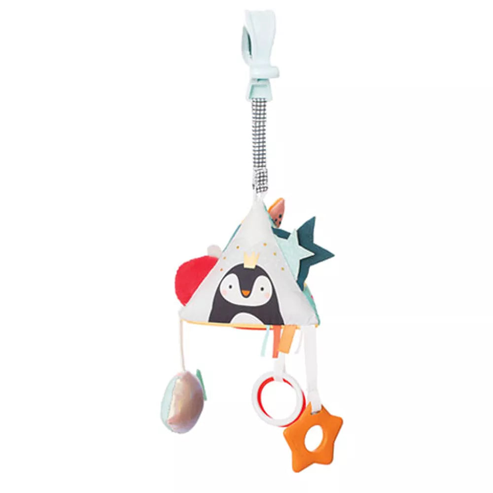 Piramide Multiattività Polo Nord Taf Toys Lato con il Pinguino