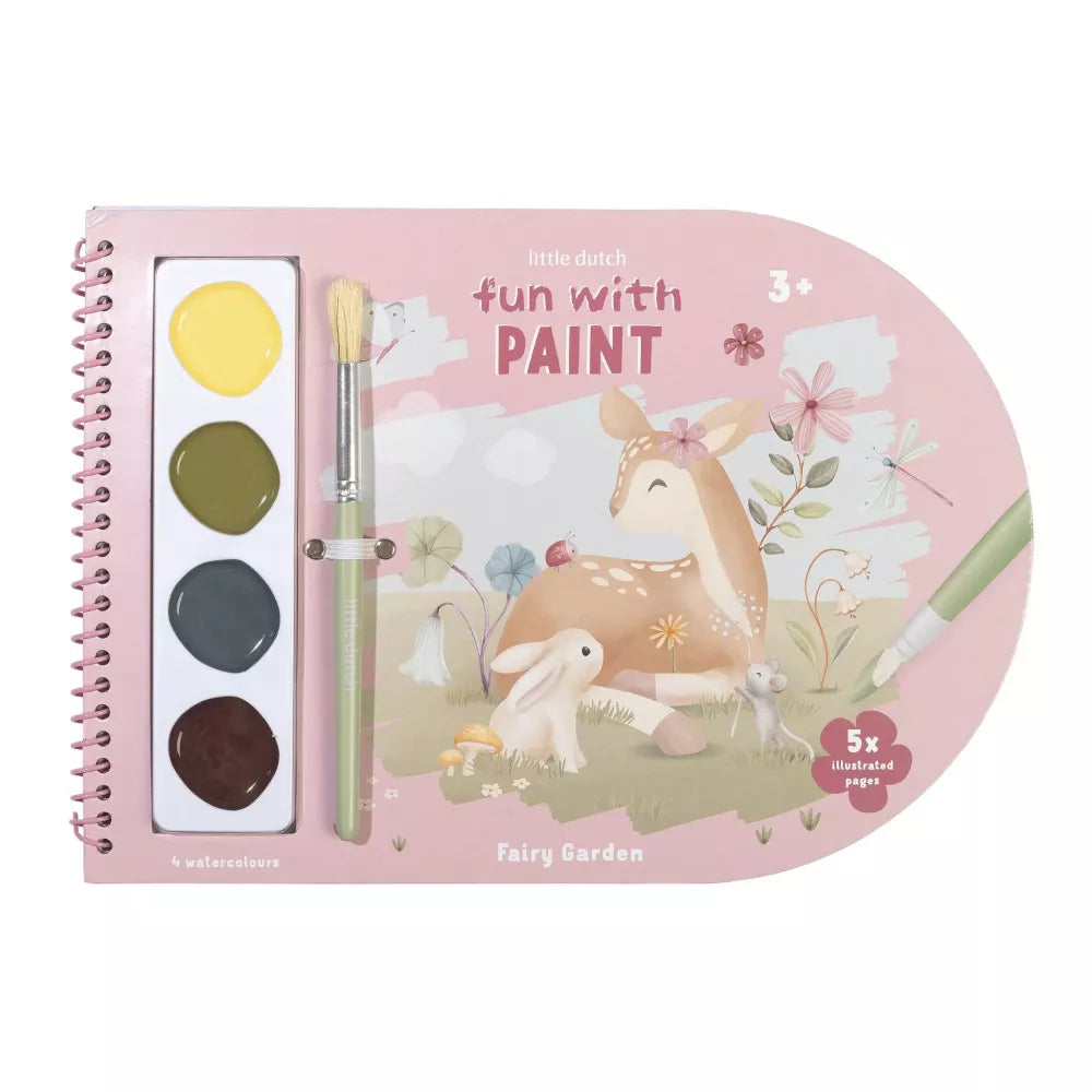 Album con Acquerelli Little Dutch Fairy Garden